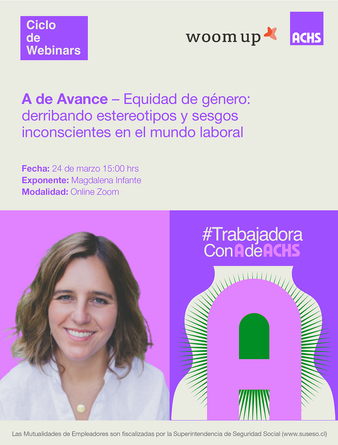 Charlas "A" con A de Avance “Equidad de género, derribando estereotipos y sesgos inconscientes”